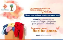 Donación de prendas de vestir 