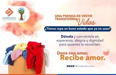 Donación de prendas de vestir 