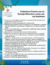 Funciones_Consejo_Codeninos, Funciones Consejo Directivo Codeniños