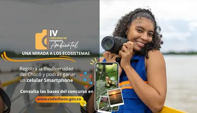 CODECHOCÓ ABRE CONVOCATORIA PARA PARTICIPAR DE LA CUARTA EDICIÓN DEL CONCURSO DE FOTOGRAFÍA AMBIENTAL