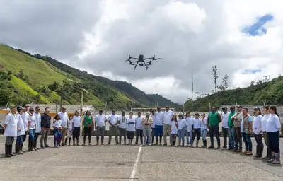 CON SISTEMAS AUT&Oacute;NOMOS NO TRIPULADOS CODECHOC&Oacute; BUSCA RESTAURAR &Aacute;REAS DEGRADADAS POR ACTIVIDADES ANTR&Oacute;PICAS EN EL CARMEN DE ATRATO