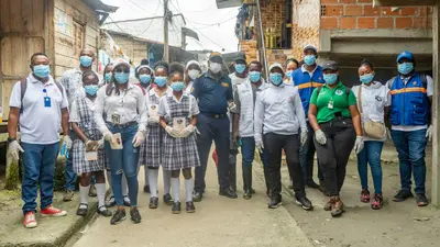 CON JORNADA DE PREVENCI&Oacute;N, CONTROL Y RECOLECCI&Oacute;N PREVENIMOS LA PROPAGACI&Oacute;N DEL CARACOL GIGANTE AFRICANO EN ISTMINA