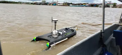 CODECHOC&Oacute; E IDEAM REALIZAN  MONITOREO A LA CALIDAD DEL AGUA EN LA CUENCA BAJA DEL R&Iacute;O ATRATO