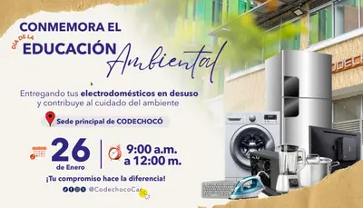 ESTE 26 DE ENERO, CODECHOC&Oacute; INVITA A LA COMUNIDAD A ENTREGAR RESIDUOS POSCONSUMO EN EL MARCO DEL D&Iacute;A DE LA EDUCACI&Oacute;N AMBIENTAL