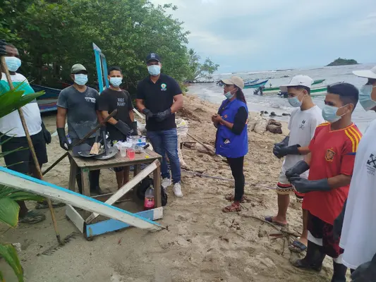 CODECHOC&Oacute; Y LA GOBERNACI&Oacute;N DEL CHOC&Oacute;, PRESENTE EN EL MUNICIPIO DE ACAND&Iacute; ANTE EMERGENCIA POR SARGAZO